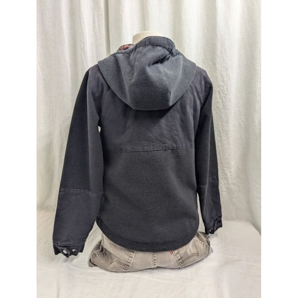 Poler Stuff women's medium wool blend and canvas two tone jacket outdoors winter - Picture 12 of 14